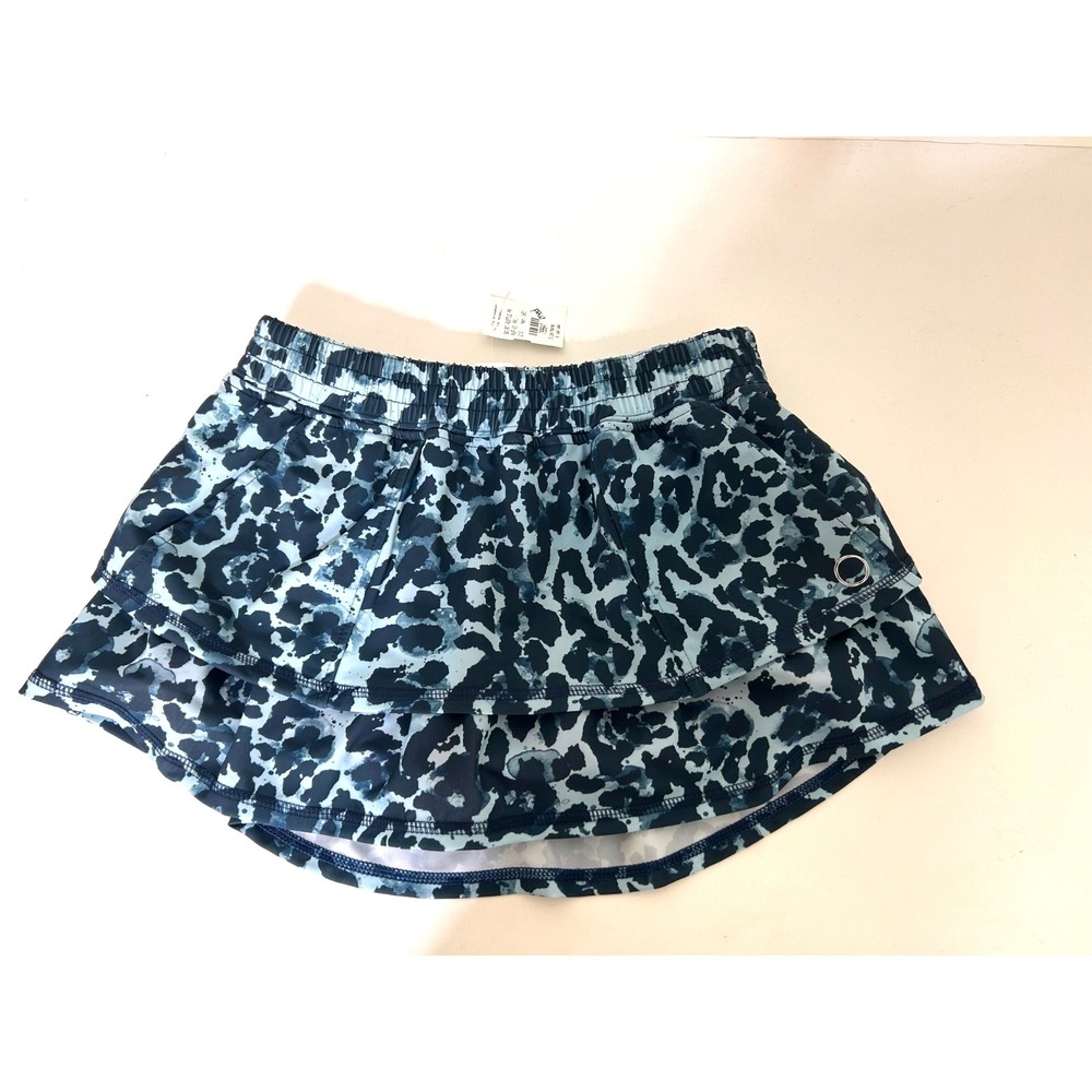NWT $140 The Bubble Lifestyle Size M Ruffle Skirt Pickleball Tennis Mini Skort v
